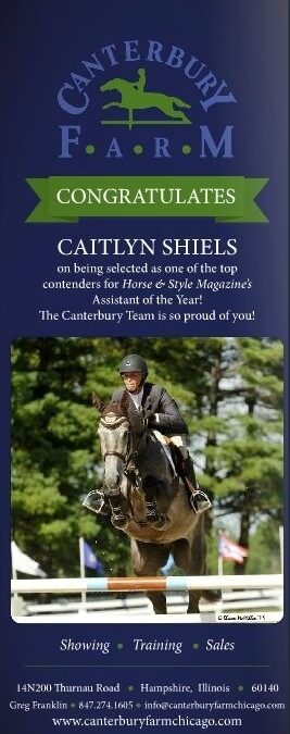 Congratulations Caitlyn Shiels!