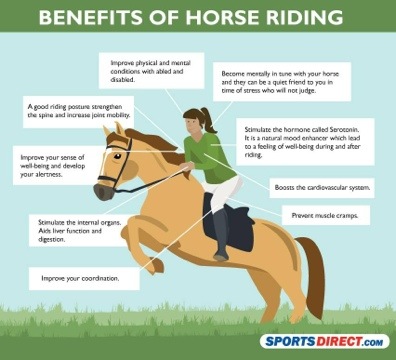 The Benefits of Riding!